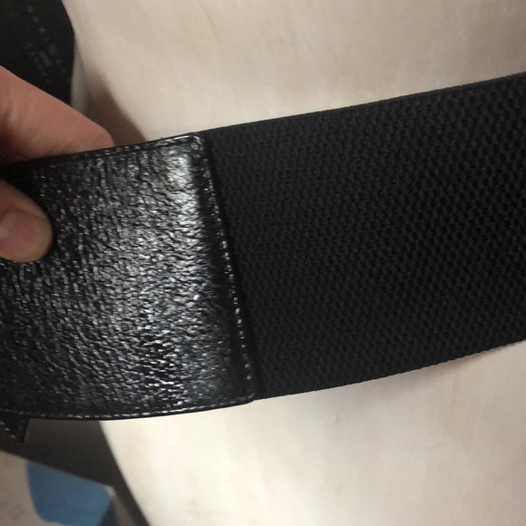 Suzi Roher size small black wide belt - Picture 2 of 3